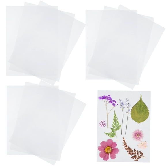 BESTYASH 30pcs Flower Pressing Paper for Hobbyists Water Absorption and Flower Drying