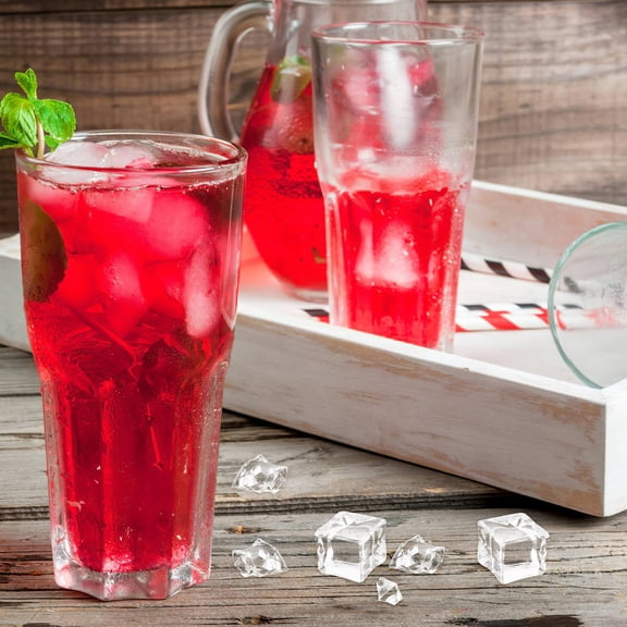 BESTYASH 310Pcs Simulated Ice Cube Props Clear Plastic Crushed Ice for Holiday Table Scatter and Window Displays