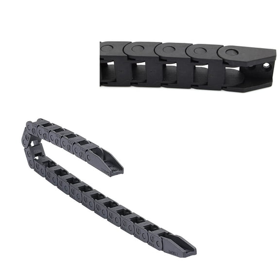 BESTYASH Easy Install Printer Towing Chain Black Plastic 1 Pack for Secure