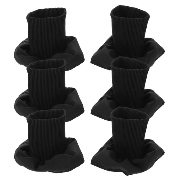 BESTYASH 3Pairs Black Elastic Ribbed Cuffs for Sleeve Extending Suitable for Jackets Coats Sweaters