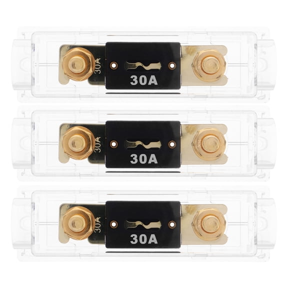 BESTYASH 3-Pack Car Fuse Holder Block for Automotive Audio , and Easy to Install