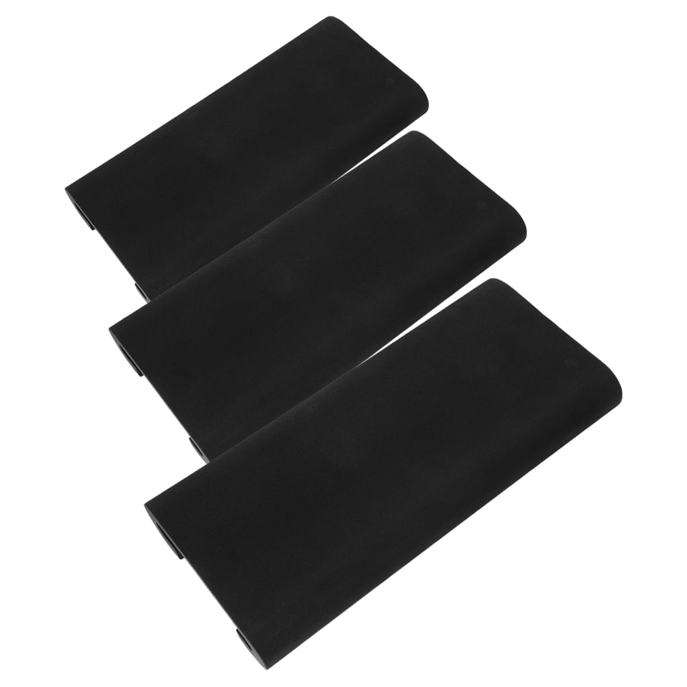 BESTYASH 3-Pack Breathable EVA Kayak Seat Cushions Black for Dragon Boat Training and Water Sports Comfort