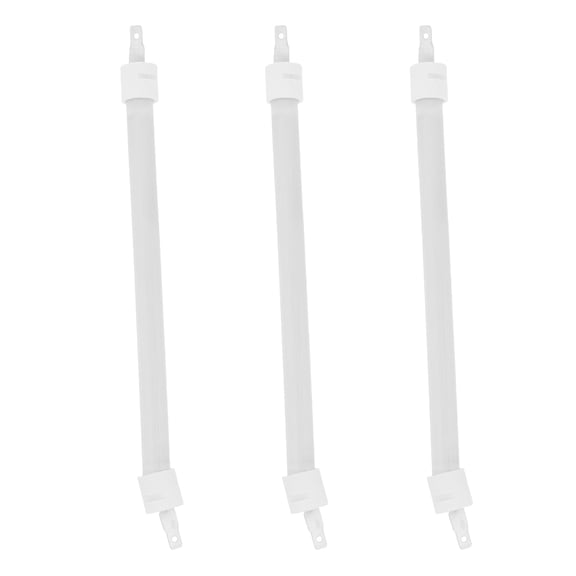 BESTYASH 3Pcs Fireplace Insert Heater Tubes with Infrared Quartz Heating Rod for Even Temperature