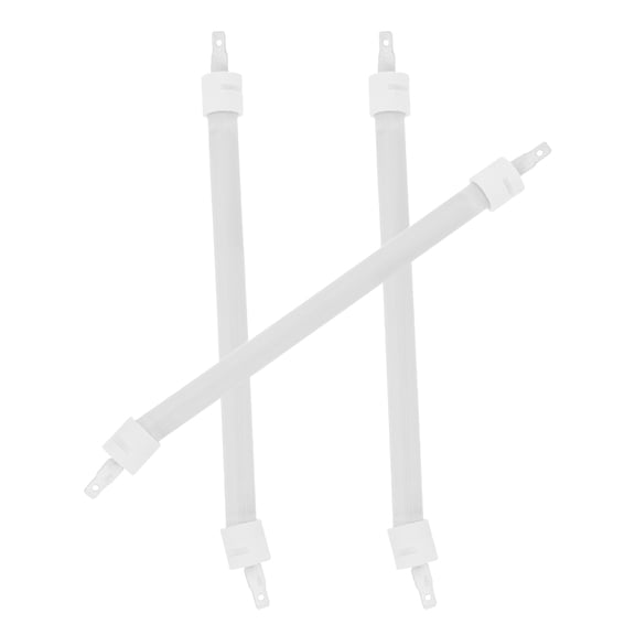 BESTYASH 3Pcs Quartz Heater Tube Replacement Kit White Ceramic Heating Element for Space Heater with Fast Heat