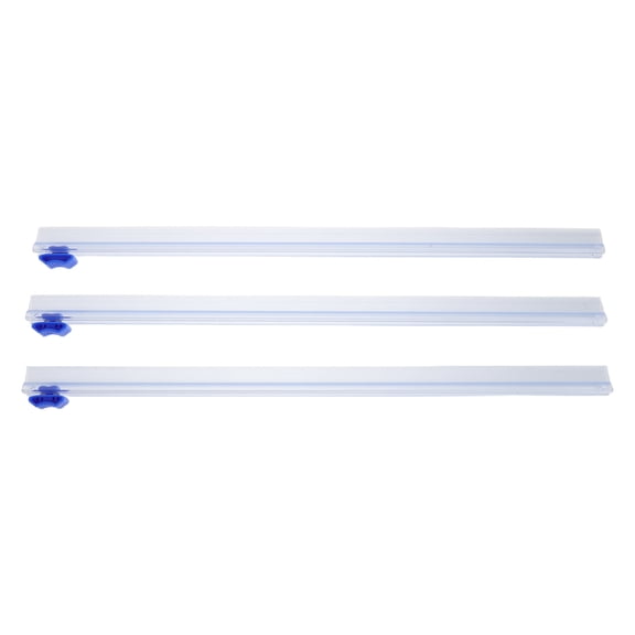 BESTYASH 3Pcs Food Wrap Cutter Slide Cutter Strip for Plastic Wrap Parchment and Foil with Precision Cutting
