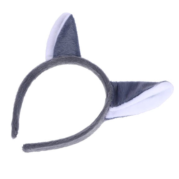 BESTYASH 3Pcs Headwear Grey Plastic Cosplay Decoration For Adults