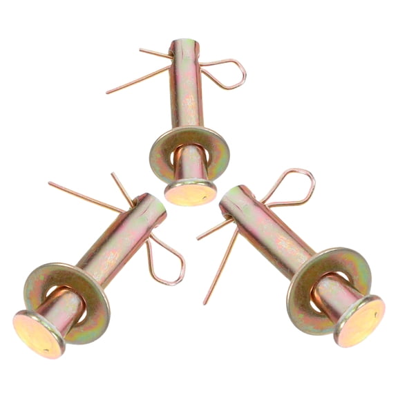 BESTYASH 3Pcs Heavy Duty Metal Hitch Pins for Trailer Hitches and Ceiling Fan Pulley Systems