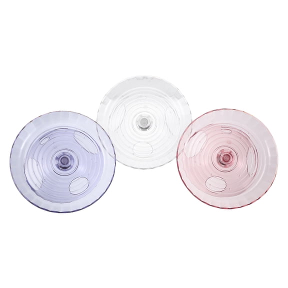 BESTYASH 3Pcs Innovative Dual Function Hamster Exercise Saucer Plastic Wheel with Hideout