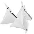 thumbnail image 1 of BESTYASH 3-Pack White Laundry Mesh Wash Bags with Metal Zipper for Gentle and Protective Washing, 1 of 8