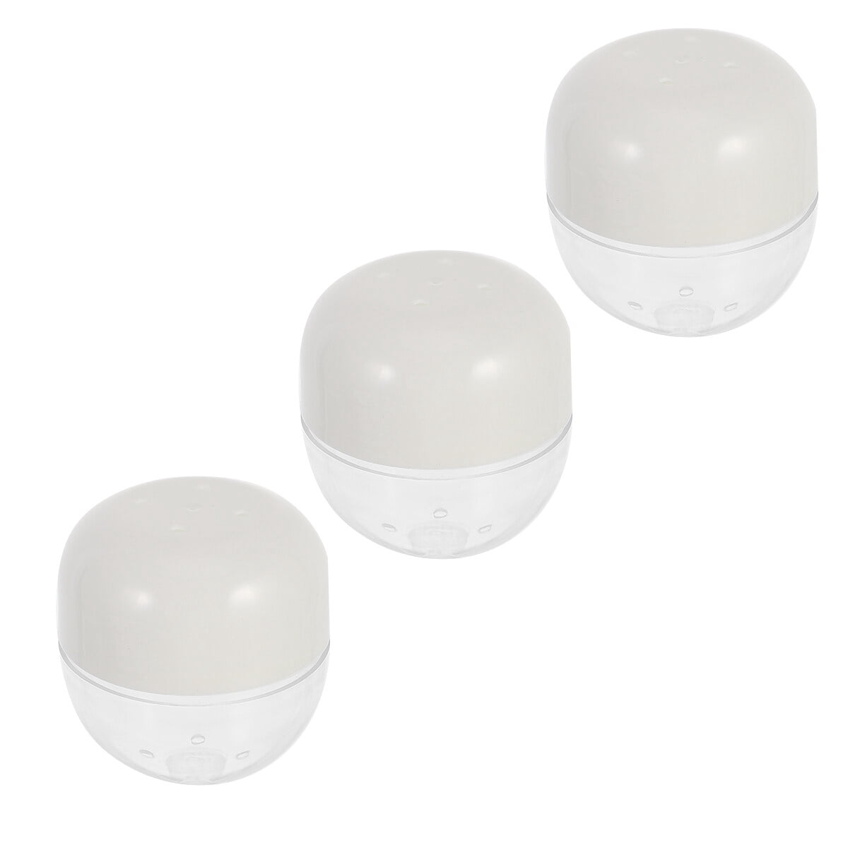 BESTYASH 3-Pack Makeup Sponge Storage Cases, Breathable White ...