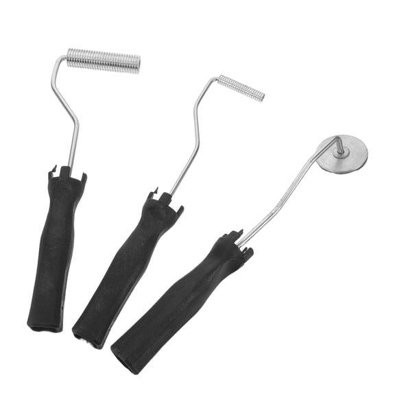 BESTYASH 3Pcs Resin Laminating Fiberglass Roller Set with Lightweight Handle for Home Repair and Bubble Removal