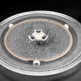 BESTYASH Brown Plastic Microwave Tray with 3-Wheel Design for Even Heat ...