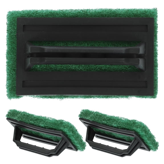 BESTYASH 3-Piece Screen Printing Cleaning Brush Set with Ink Remover Tool and Green Sponge for Easy Maintenance