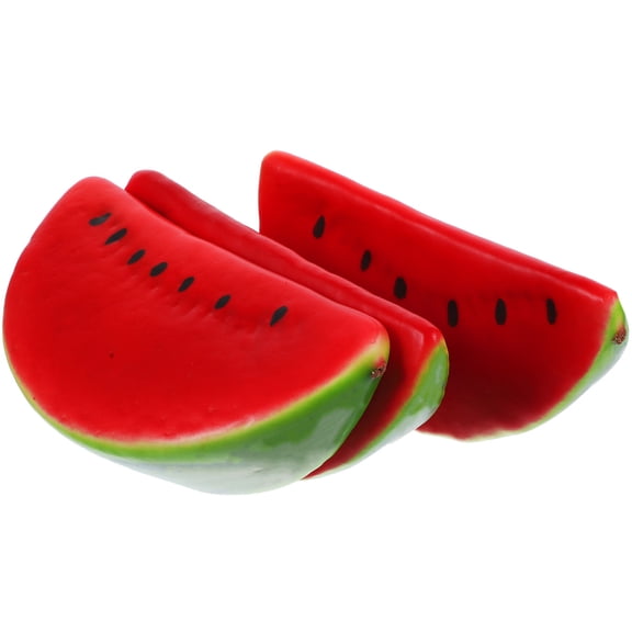BESTYASH 3-Piece Realistic Watermelon Slice Decor Set for Parties, Garden, Home, Photo Props, and Event Accessories