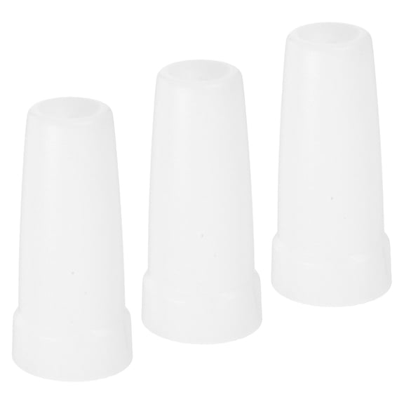BESTYASH 3pcs Flashlight Dome Diffuser Cap Matte Plastic Cover for 1.1inch