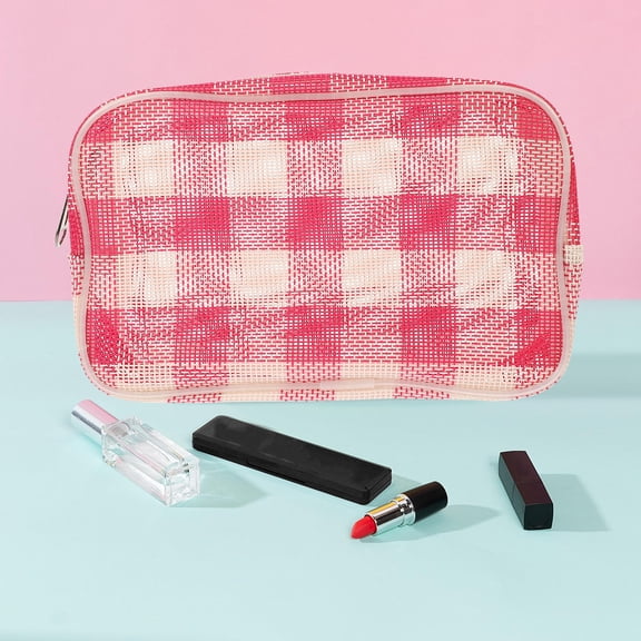 BESTYASH 3Pcs Travel Makeup Bag Portable Organizer Bags in Assorted Colors for Home Use