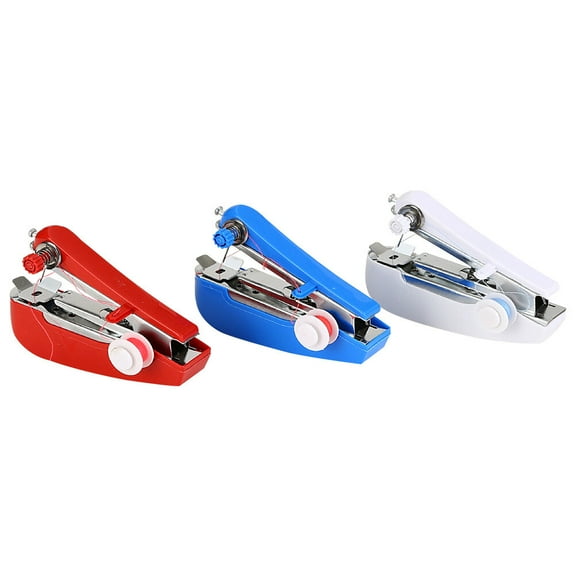BESTYASH 3Pcs Handy Sewing Machine Small Portable Lightweight Manual Crafting Sewing Tool