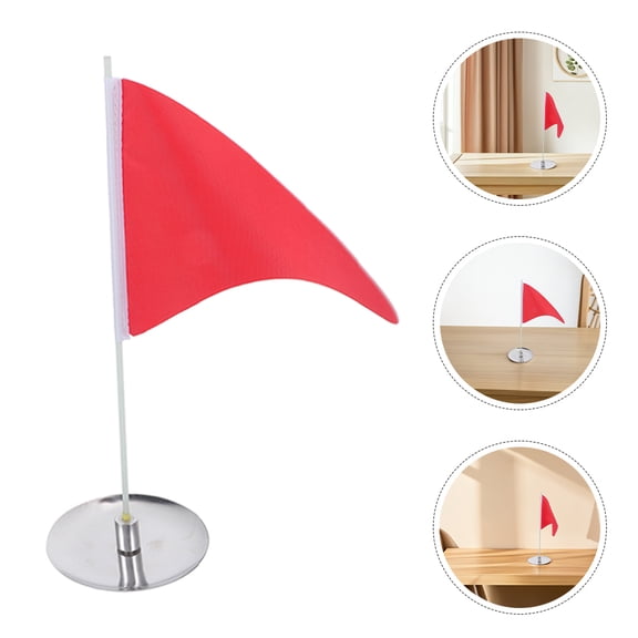 BESTYASH 3Sets Portable Golf Putting Cup and Red Flag for Training Indoor Outdoor Use