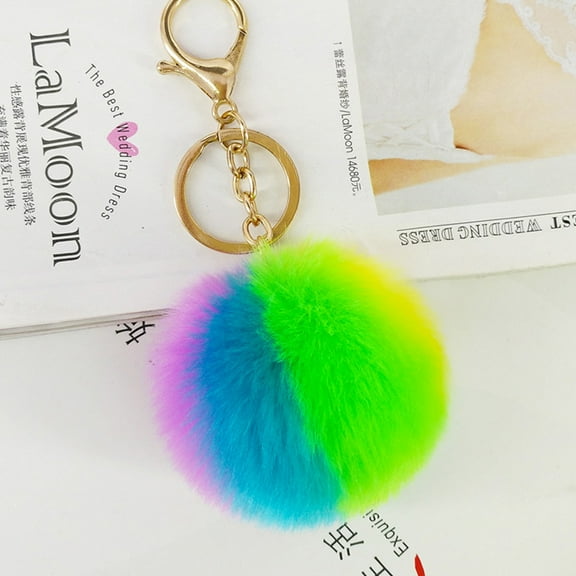 BESTYASH 3-Pack Cute Polyester Keychains Backpack Charms Accessories Perfect for and Everyday Use