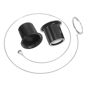 BESTYASH 3-Pack Portable Glasses with Black Eye Design for Precision Detailed Work and Crafting