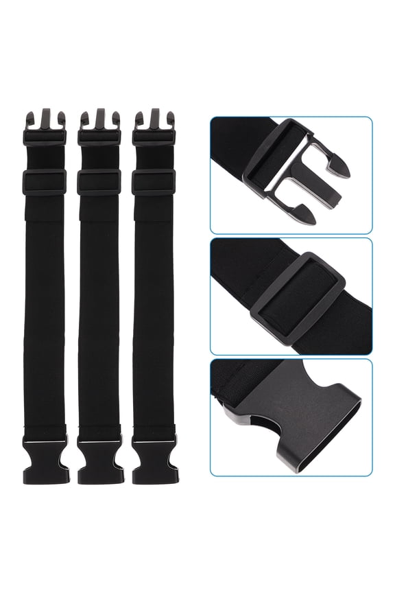 Set of Tie Down Straps for Storage Boxes with Heavy Duty Design