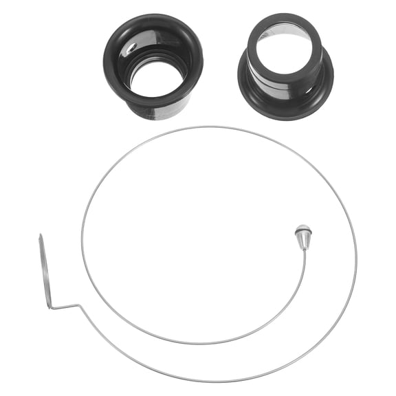 BESTYASH 3pcs Watch Repair Magnifier Loupe For Watch Maintenance Black Eye Loop Design Tool