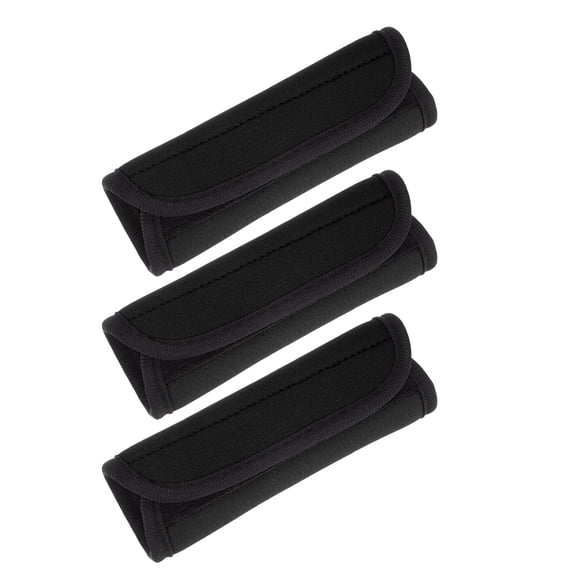 BESTYASH 3pcs Weight Lift Polyester Mat Protective Padding For Workout Gear Black