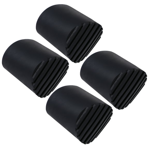 BESTYASH 4 Pcs Anti Slip Step Ladder Leg Caps Durable Black Rubber Pads