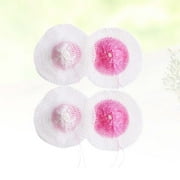 BESTYASH 4Pcs White Gas Lantern Mantles Radiation Free Easy Fit for Outdoor Camping and Traveling