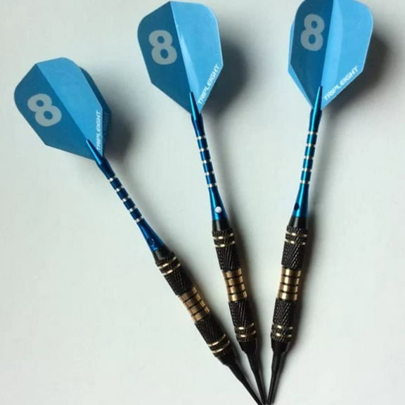 BESTYASH 4 Pcs Soft Tip Dart Barrels for Beginners with Grip