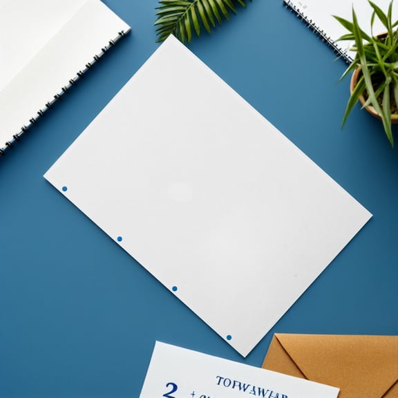 BESTYASH 40Pcs Loose Leaf Binder Paper Refills Double-Sided White Sheets for Effortless Planner Inserts