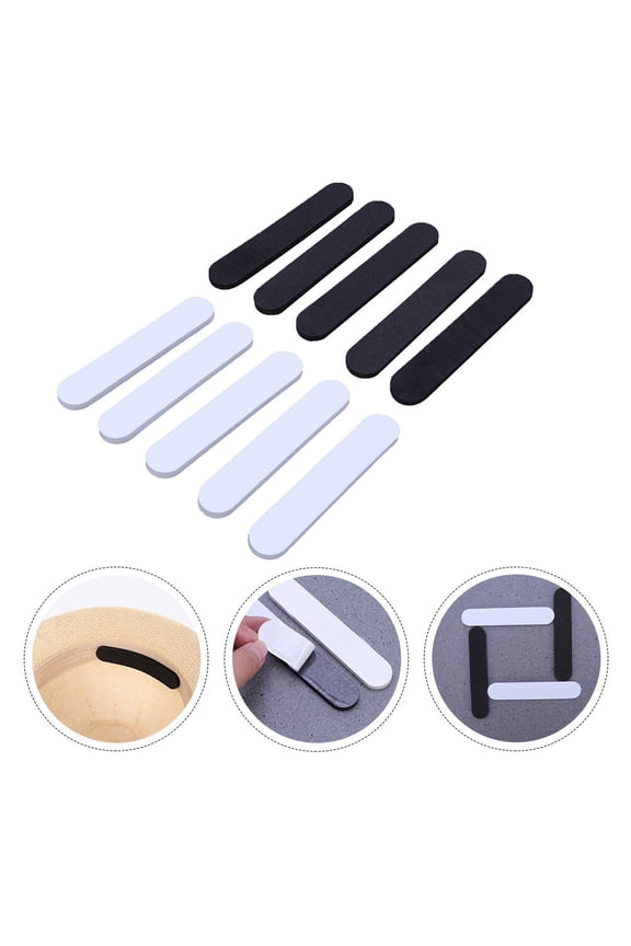 48Pcs Assorted Color Hat Size Reducer Strips Made of Lightweight Eva for Sweatband Adjustment