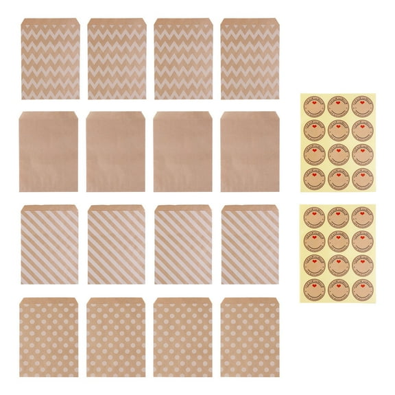 BESTYASH 48pcs Waterproof Bread Packaging Bags Assorted Color Simple Design Great For Bag