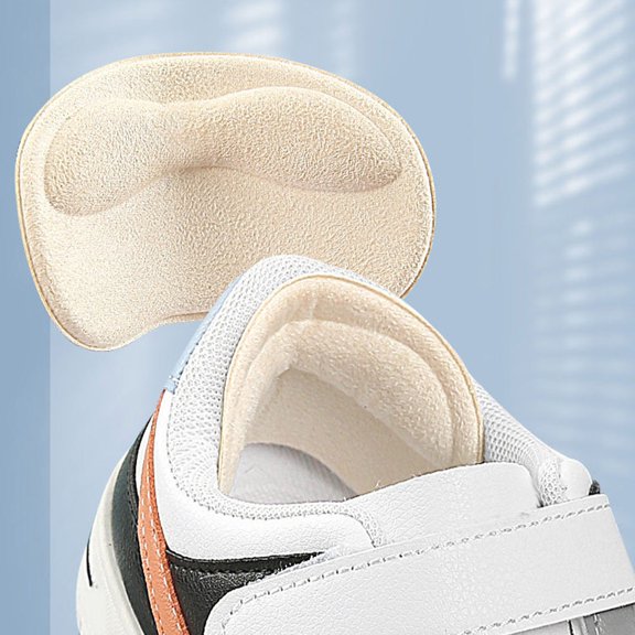 BESTYASH 4Pairs Supple Heel Liners Heel Grips Cushions for Blister Prevention Shoe Inserts