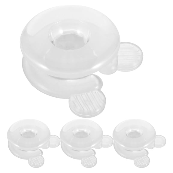 BESTYASH 4Pcs Bed Sheet Fixed Clip White for Homeowners and Tidy Beds