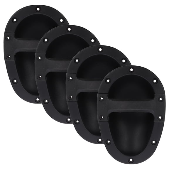 BESTYASH 4Pcs Black Plastic Speaker Handle Replacement for Cabinet Side Handle Carry Accessory