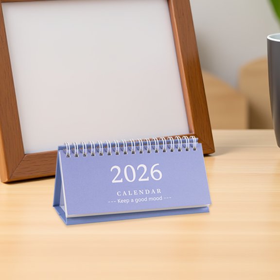 BESTYASH 4Pcs Calendar Planner 2026 Assorted Color Metal for Planning Designed for Office Home