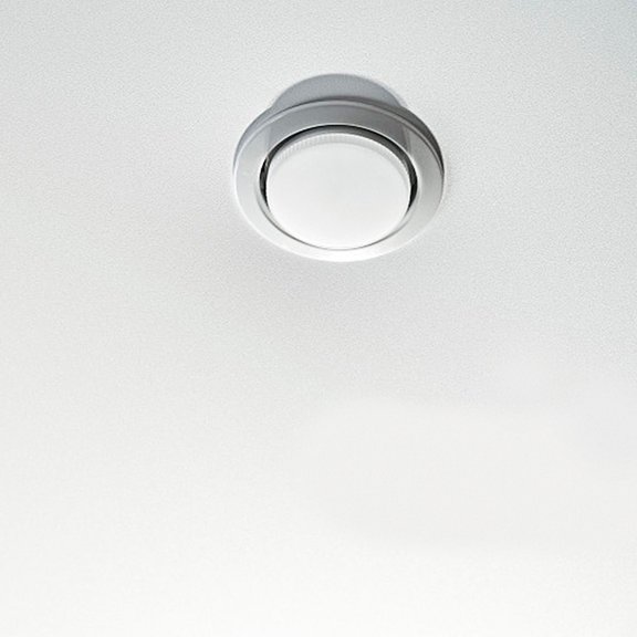 BESTYASH 4Pcs Ceiling Spotlight Housing White Durable Metal Frame for Mr16 Lights in Home Use