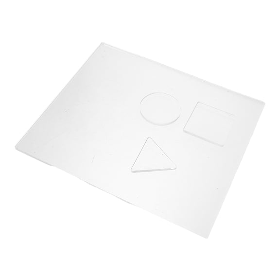 BESTYASH 4-Pack Transparent Gel Printing Plates for Professional Printmaking, Artistic Journaling, and Craft Projects
