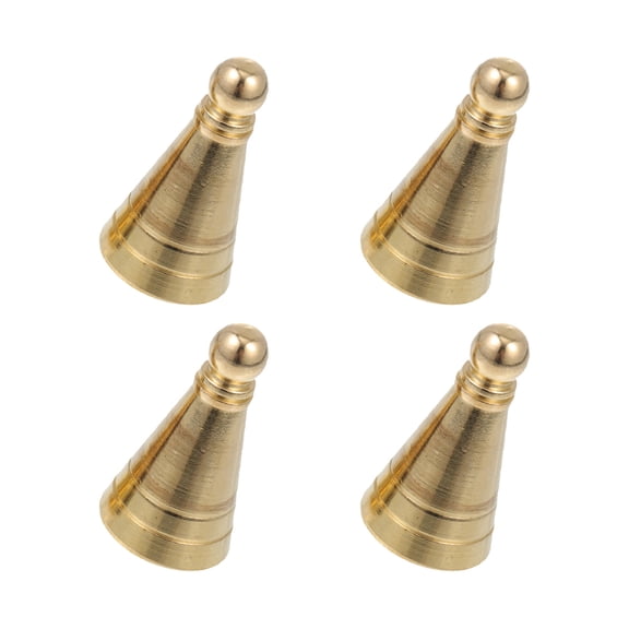 BESTYASH 4Pcs Cone Incense Tools Copper Golden for Practical Design and Crafts