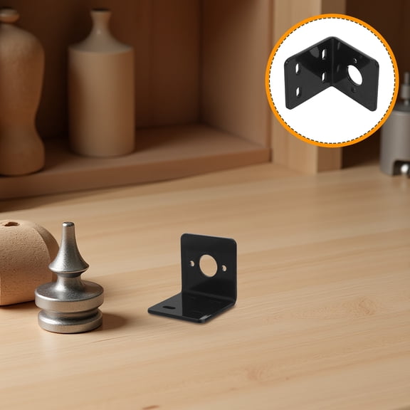 BESTYASH Set of 4 Durable Metal Motor Mount Brackets for Electric Motor Base with Wide Universal Compatibility