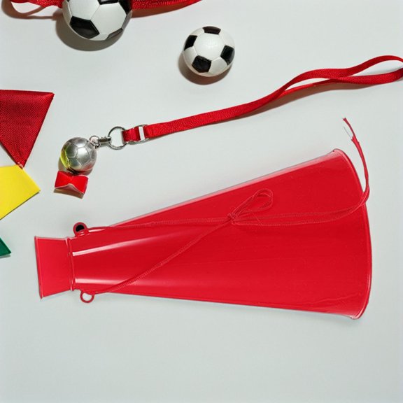 BESTYASH 4Pcs Durable Waterproof Plastic Cheer Megaphone for Sports and Outdoor Use