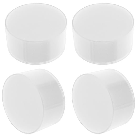BESTYASH 4Pcs Finger Moistener Sponge for Counting White Plastic Hand Tool