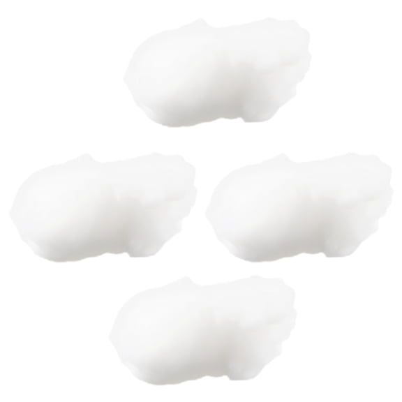BESTYASH DIY White Cotton Cloud Decor Romantic Wedding and Home Use 4Pcs