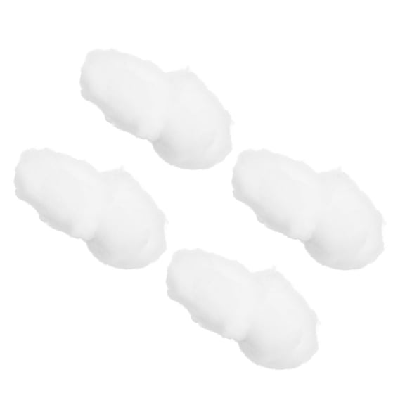 BESTYASH 4Pcs Hanging Clouds Decorations White Cotton Room Decor for Christmas Party