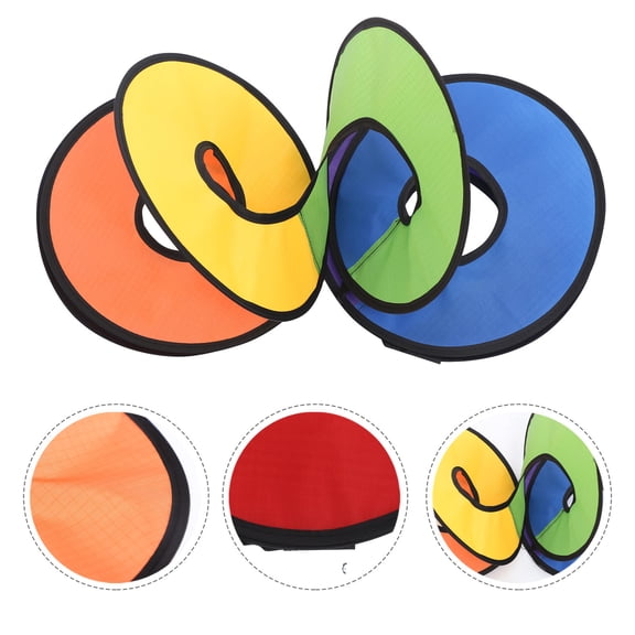 BESTYASH 4Pcs Hanging Garland for Garden Yard Porch Outdoor Party Decorations