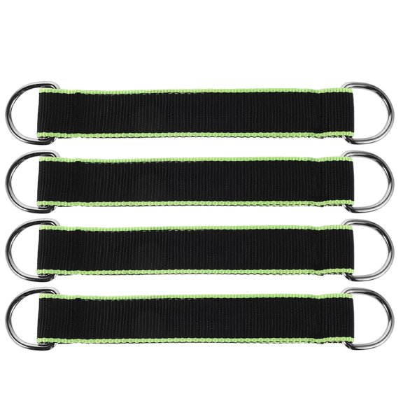 BESTYASH Swing Hammock Safety Ropes, Assorted Color, Polyester Metal, DIY Use, Double Layer Strength, 4Pcs