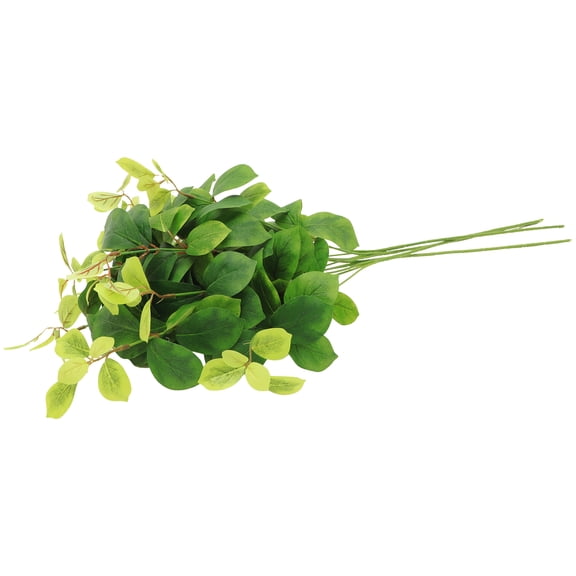 BESTYASH 4Pcs Artificial Leaves Picks Green Faux Plant Branches for Vase Decor Home Centerpiece