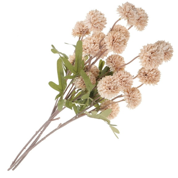 BESTYASH 4Pcs Artificial Flower Picks Assorted Color for Vase Decoration