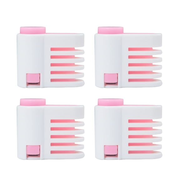 BESTYASH 4Pcs Lightweight Pink Cake Cutter with Adjustable 5 Layer Slicer for Baking